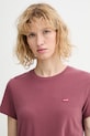 Levi's t-shirt bawełniany PERFECT różowy 39185.0416
