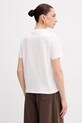 Odzież Patrizia Pepe t-shirt damski bawełniany 2M4536.J427 biały