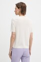 Odzież Patrizia Pepe t-shirt damski z lyocellem 2M4542.J419 beżowy