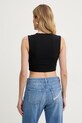 Odzież Patrizia Pepe crop top damski 2M4556.JZ26 czarny