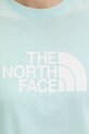 The North Face t-shirt EVOLUTION NF0A8B6UG701 turkusowy