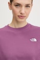 Tričko The North Face Simple Dome fialová NF0A8FDHG4Y1