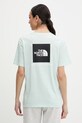The North Face t-shirt EVOLUTION regular zielony NF0A8B6WG701