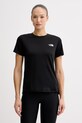 The North Face t-shirt treningowy damski FLEX czarny NF0A8GKTJK31