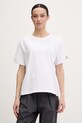 BOGNER Fire+Ice t-shirt basic damski bawełniany CARA biały 54539608