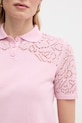 Max&Co. polo damskie bawełniane MCOLONZA 2616361043200 różowy