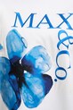Max&Co. tricou pentru femei, din bumbac MCOMAMBO 2616971034200 alb