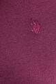 U.S. Polo Assn. T-shirt γυναικείο βαμβακερό CREW NECK WUP0634 μωβ