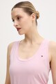 Tommy Hilfiger top za žene s pamukom roza UW0UW06295