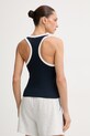 Oblečenie Tommy Hilfiger dámsky top s bavlnou UW0UW06308 tmavomodrá