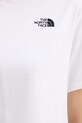 The North Face t-shirt damski bawełniany Evolution Simple Dome NF0A8FDHFN41 biały