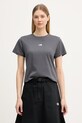 The North Face T-shirt basic damski bawełniany Essential szary NF0A8GR1RHI1