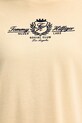 Tommy Hilfiger T-shirt damski bawełniany WW0WW48713 żółty