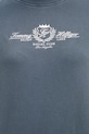Tommy Hilfiger T-shirt γυναικείο βαμβακερό WW0WW48713 σκούρο μπλε