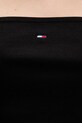 Tommy Jeans top damski z bawełną DW0DW22263 czarny