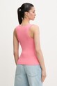Odzież Tommy Jeans top damski DW0DW22282 różowy