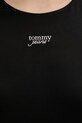 Tommy Jeans T-shirt damski DW0DW22284 czarny