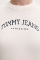 Tommy Jeans t-shirt basic damski bawełniany DW0DW22302 beżowy
