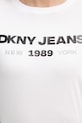 Тениска Dkny DJ6T1747 бял