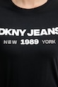 Тениска Dkny DJ6T1747 черен