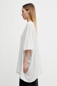 Rick Owens DRKSHDW t-shirt bawełniany Minerva DS01F4202.BH beżowy SS26