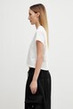 Rick Owens DRKSHDW t-shirt bawełniany Small Level DS01F4207.RN biały SS26