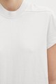 Rick Owens DRKSHDW t-shirt bawełniany Small Level biały DS01F4208.RN