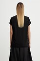 Odzież Rick Owens DRKSHDW t-shirt bawełniany Small Level DS01F4208.RN czarny