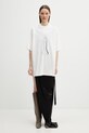 Rick Owens DRKSHDW Jumbo t-shirt bawełniany damski DS01F4204.RNEP5 beżowy