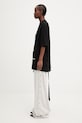 Rick Owens DRKSHDW Jumbo tricou de bumbac pentru femei DS01F4204.RNEP7 negru SS26