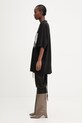 Rick Owens DRKSHDW Jumbo majica od pamuka za žene DS01F4204.RNEP2 crna SS26