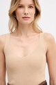 Gaudi top damskie z wiskozy beżowy 611FD43007