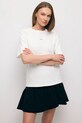 Bizuu t-shirt MELISA MELISA.KREMOWY biały