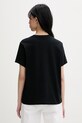 Oblečenie Converse tričko dámske bavlnené CVW6T088 čierna