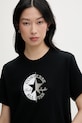 Converse tričko dámske bavlnené čierna CVW6T088
