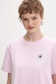 Converse t-shirt damski różowy CVW5T108