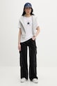 Converse damskie bawełniane CVW5T103 biały SS26
