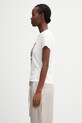 Kenzo T-Shirt bawełniany damski FG52TS0064SK biały SS26