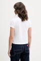 Ρούχα Dickies t-shirt γυναικείο βαμβακερό DK0A88FD0WH1 λευκό