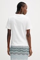 Odzież Missoni t-shirt bawełniany DS26SL04.BJ00QG biały