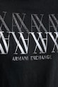 Armani Exchange тениска дамска от памук XW002290.AF17172 черен
