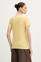 Bombažna kratka majica Armani Exchange XW002322.AF10356 rumena SS26