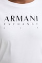 Armani Exchange tričko dámske bavlnené XW002345.AF10356 biela