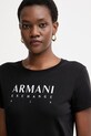 Armani Exchange tričko dámske bavlnené čierna XW002345.AF10356