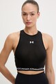 Under Armour top treningowy damski HeatGear czarny 6010007