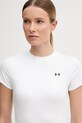 Under Armour t-shirt treningowy damski Motion Fitted biały 6012291
