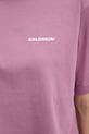 Salomon t-shirt bawełniany LC2834700 różowy