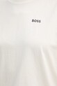 BOSS Orange t-shirt damski bawełniany C Eregular 6 50568699 beżowy