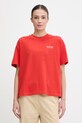 Odzież Napapijri t-shirt bawełniany ILIANA NP0A8BC4RAU1 czerwony