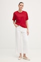 Joop! t-shirt in cotone 30102071 rosso SS26